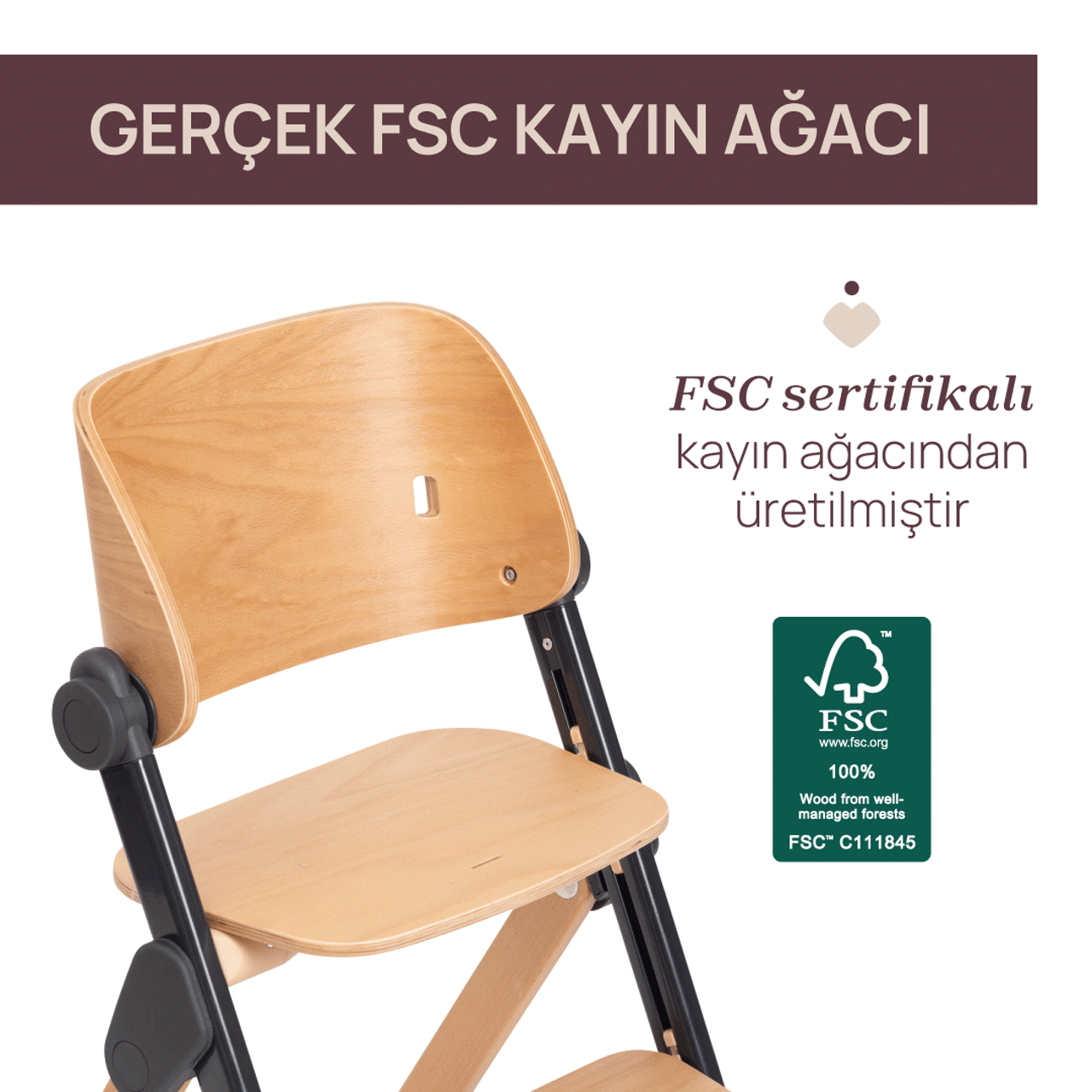 Meraviglia Evrimsel (B&uuml;y&uuml;yen) Mama Sandalyesi null - 9