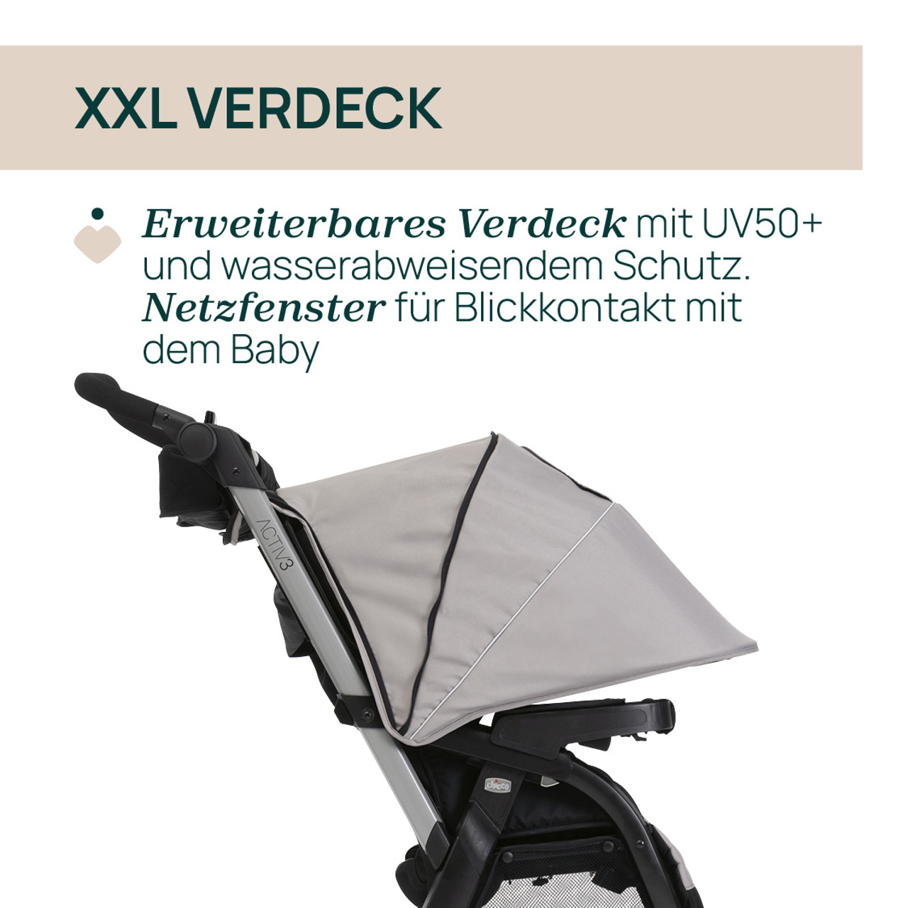 Activ3, modularer Kinderwagen  null - 5