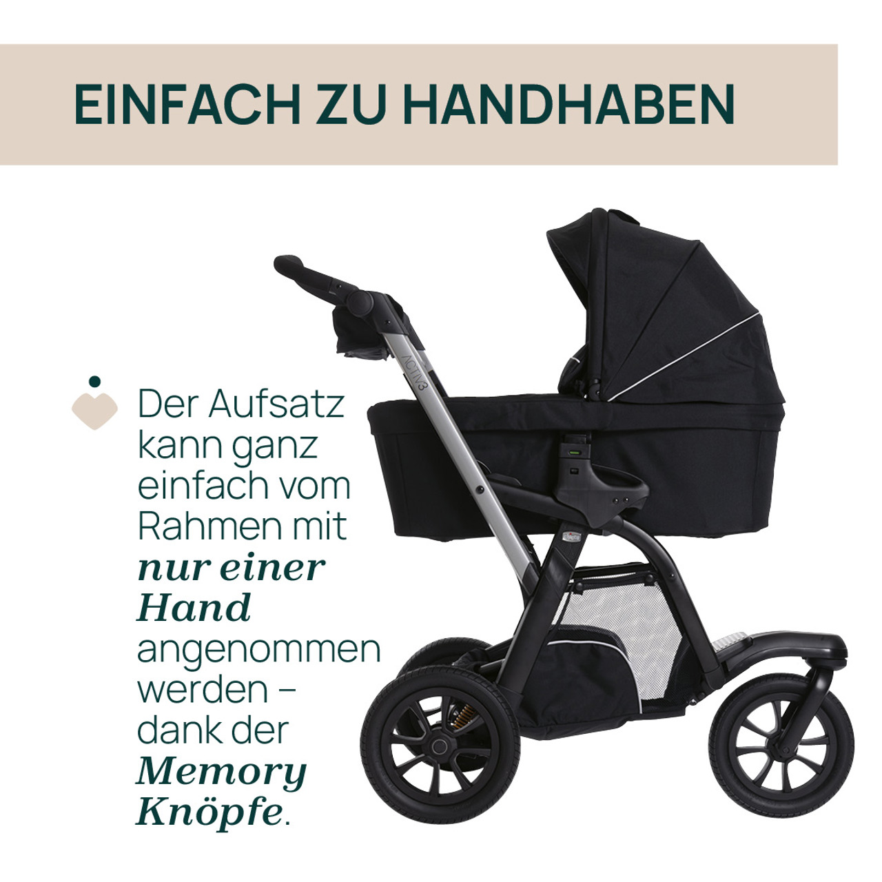 Kinderwagenaufsatz Activ3 null - 2
