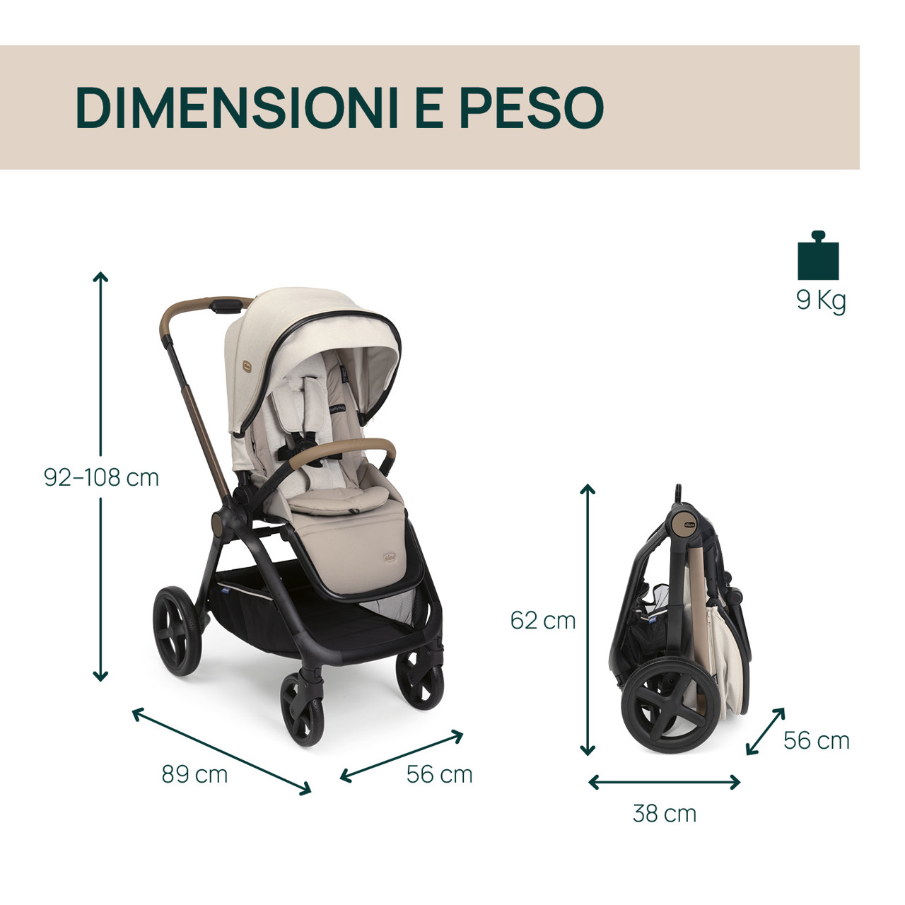 Trio Mysa Gran Comfort con First Seat Recline image number 8