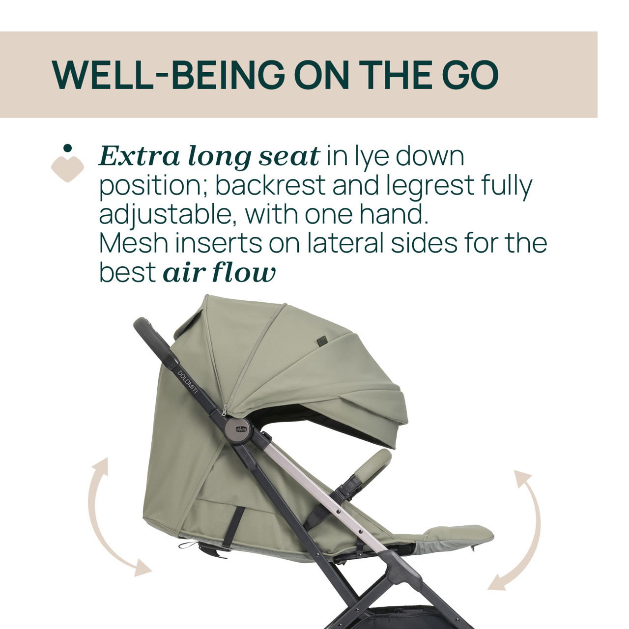 Silla de paseo Dolomiti Chicco - 6