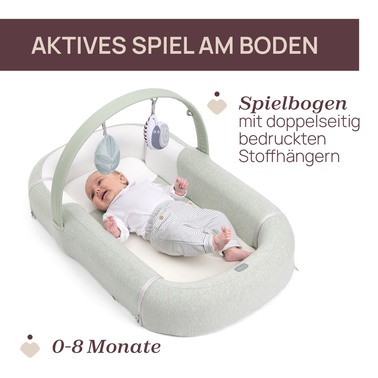 Mommy Pod 4in1 Verkleinerer und Bauchliegetrainer null - 3