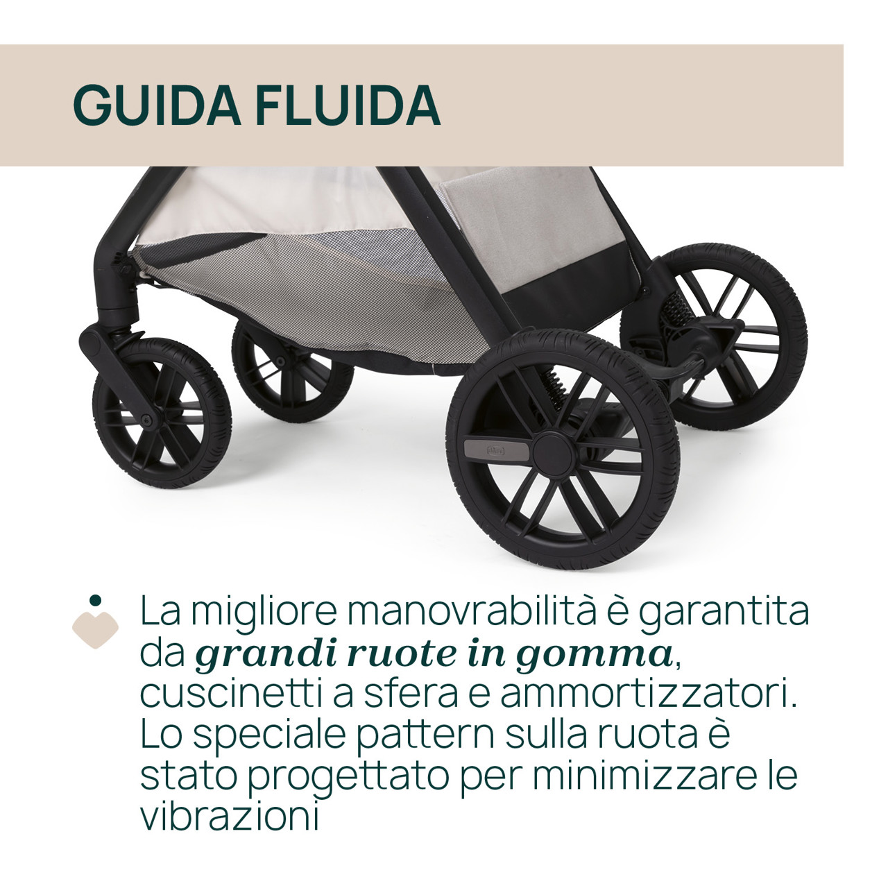 Trio Bellagio 2 Gran Comfort con First Seat Recline Chicco - 1