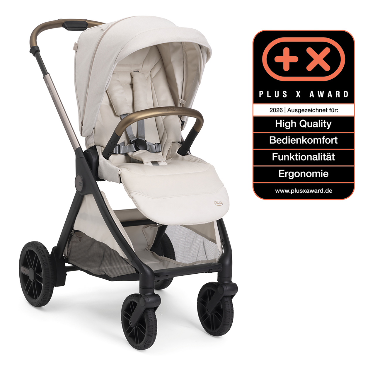 Bellagio 2, modularer, selbstschlie&szlig;ender Kinderwagen null - 1