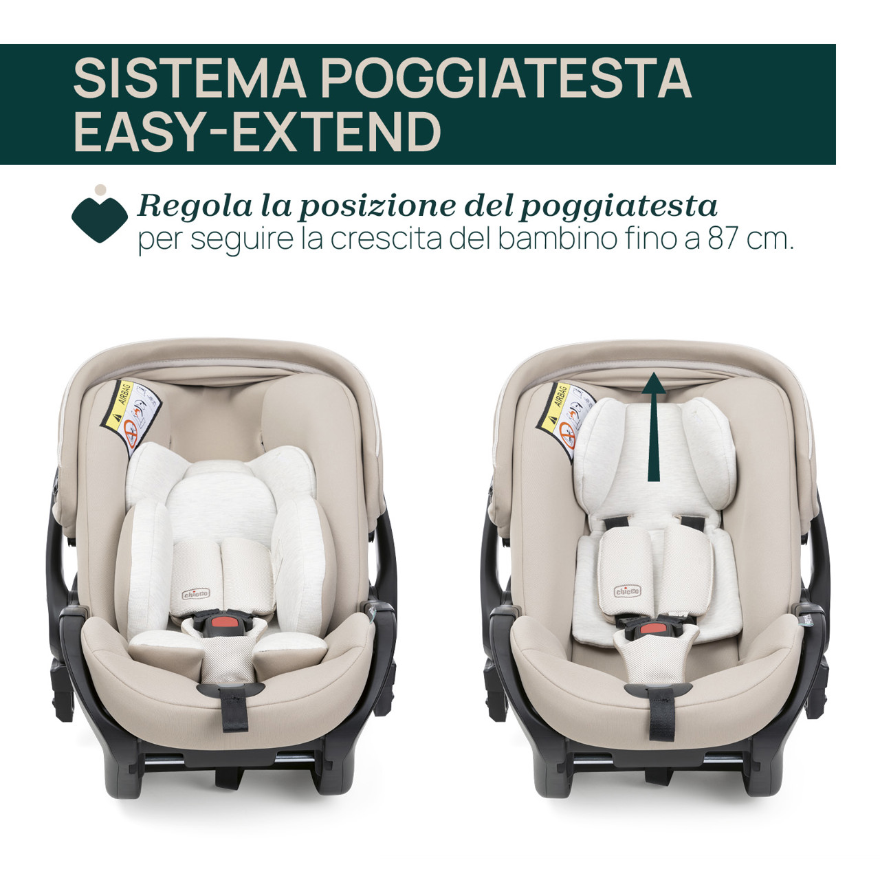 Seggiolino Auto First-Seat Recline 2 i-Size (40-87 cm) Chicco - 3