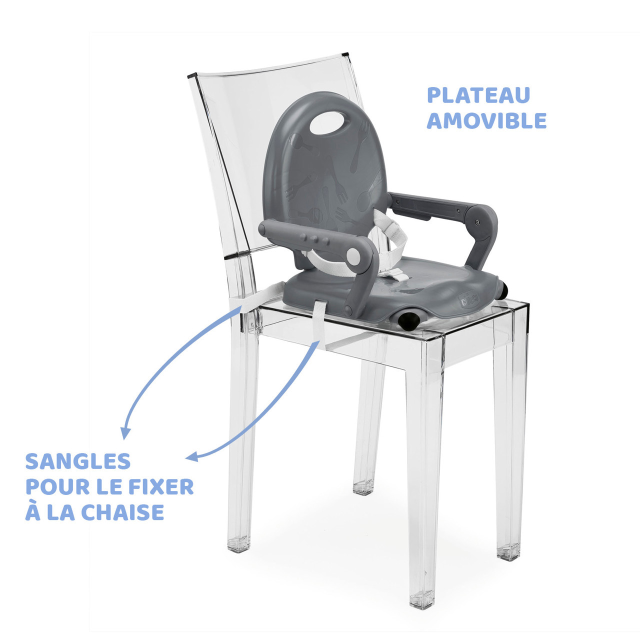 Réhausseur chaise de table bébé Pocket Snack null - 3