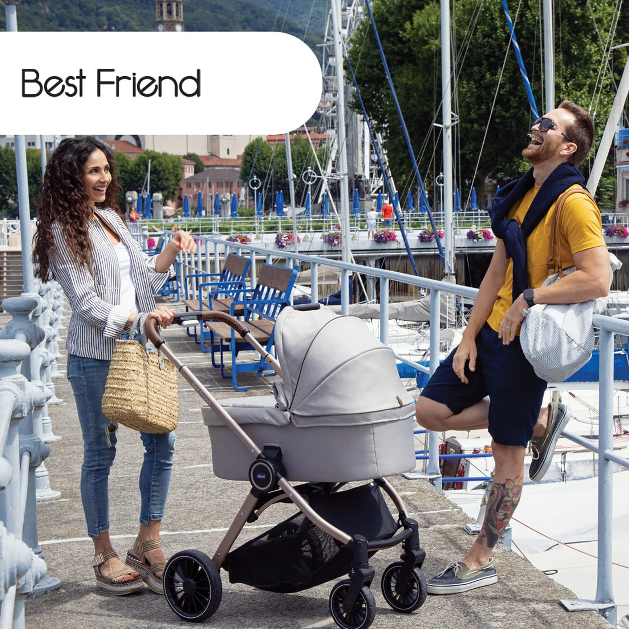 Carrito Dúo Best Friend Pro Light Chicco - 1