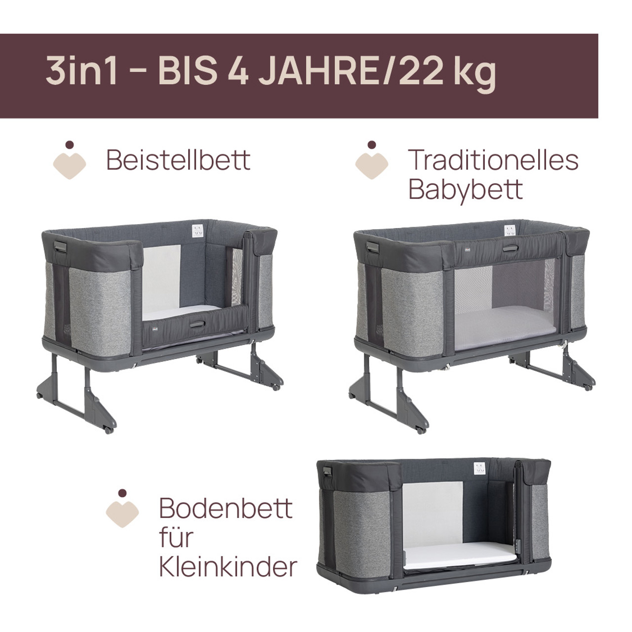 Chicco Next2Me Forever Beistellbettchen null - 1