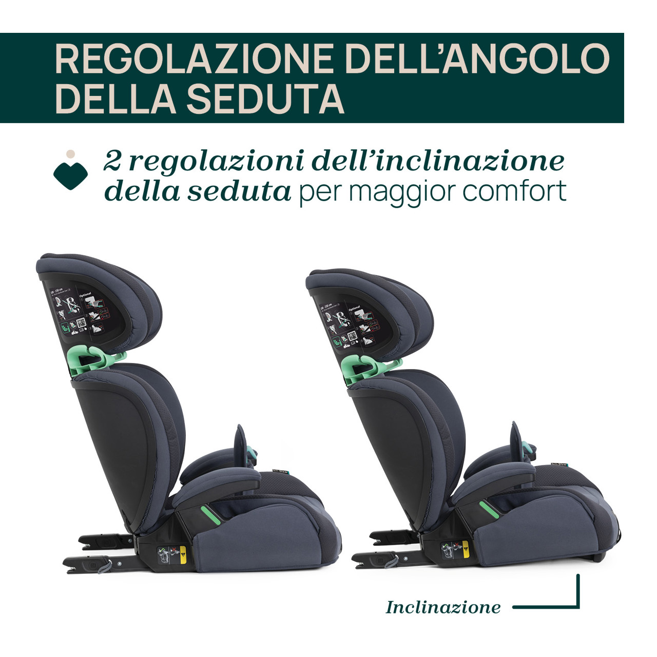 Seggiolino auto Quizy i-Size (100-150 cm) Chicco - 12