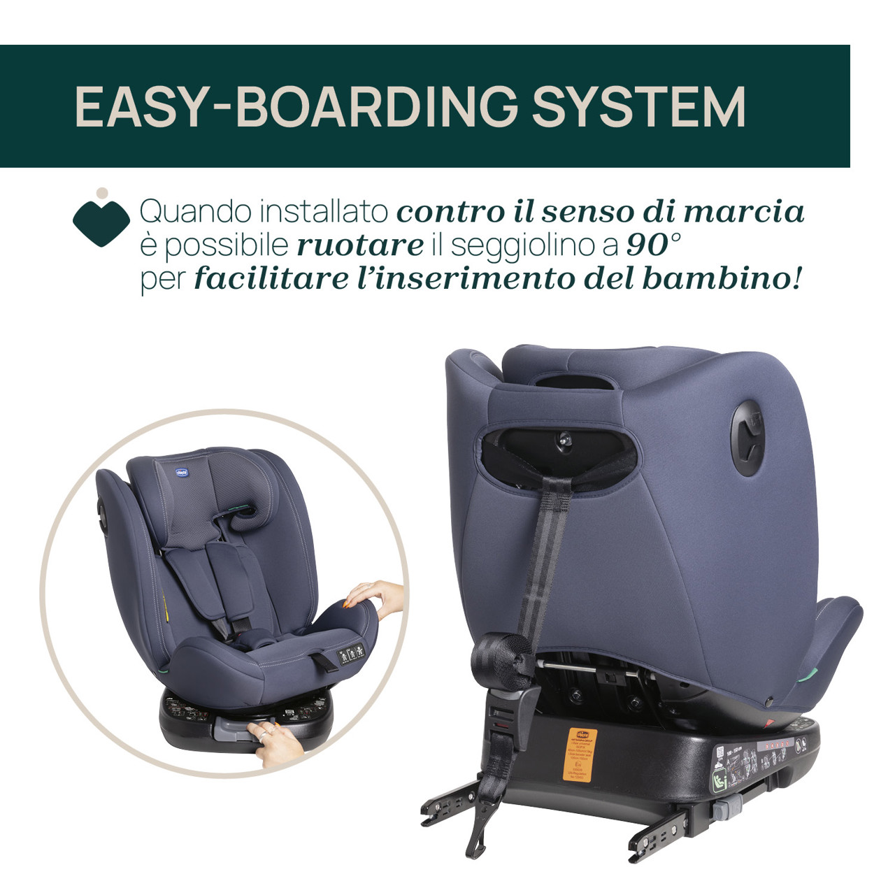 Seggiolino auto Unico Evo (40-150 cm) null - 7