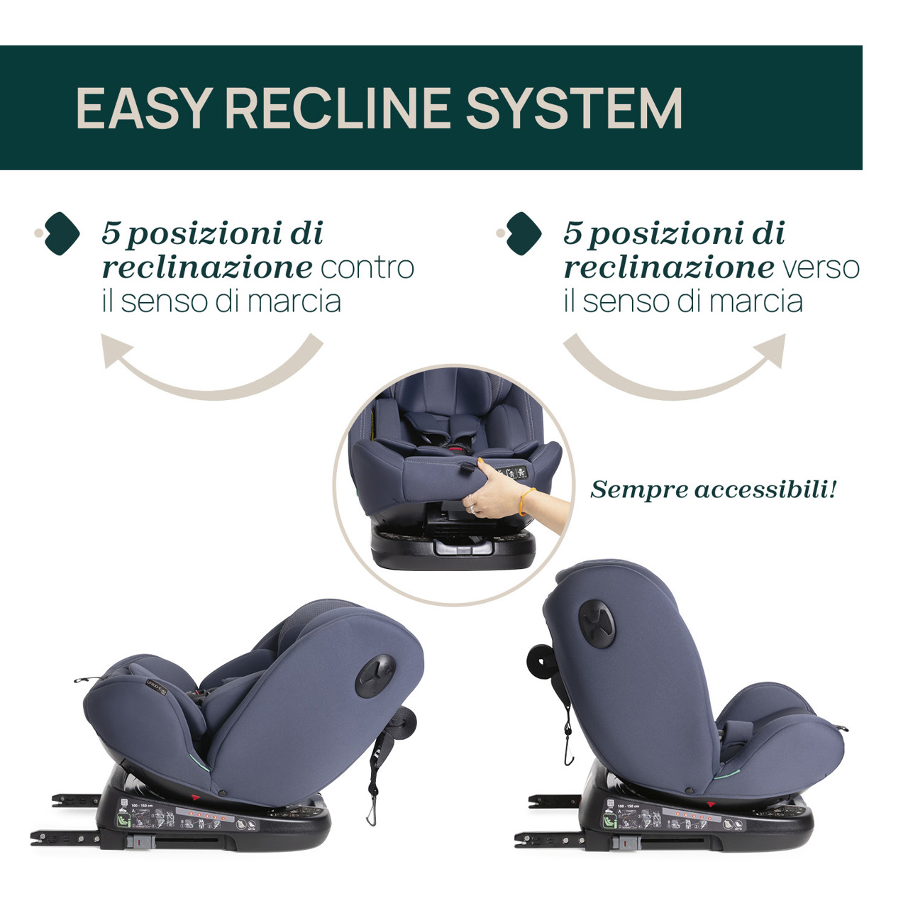 Seggiolino auto Unico Evo (40-150 cm) null - 9
