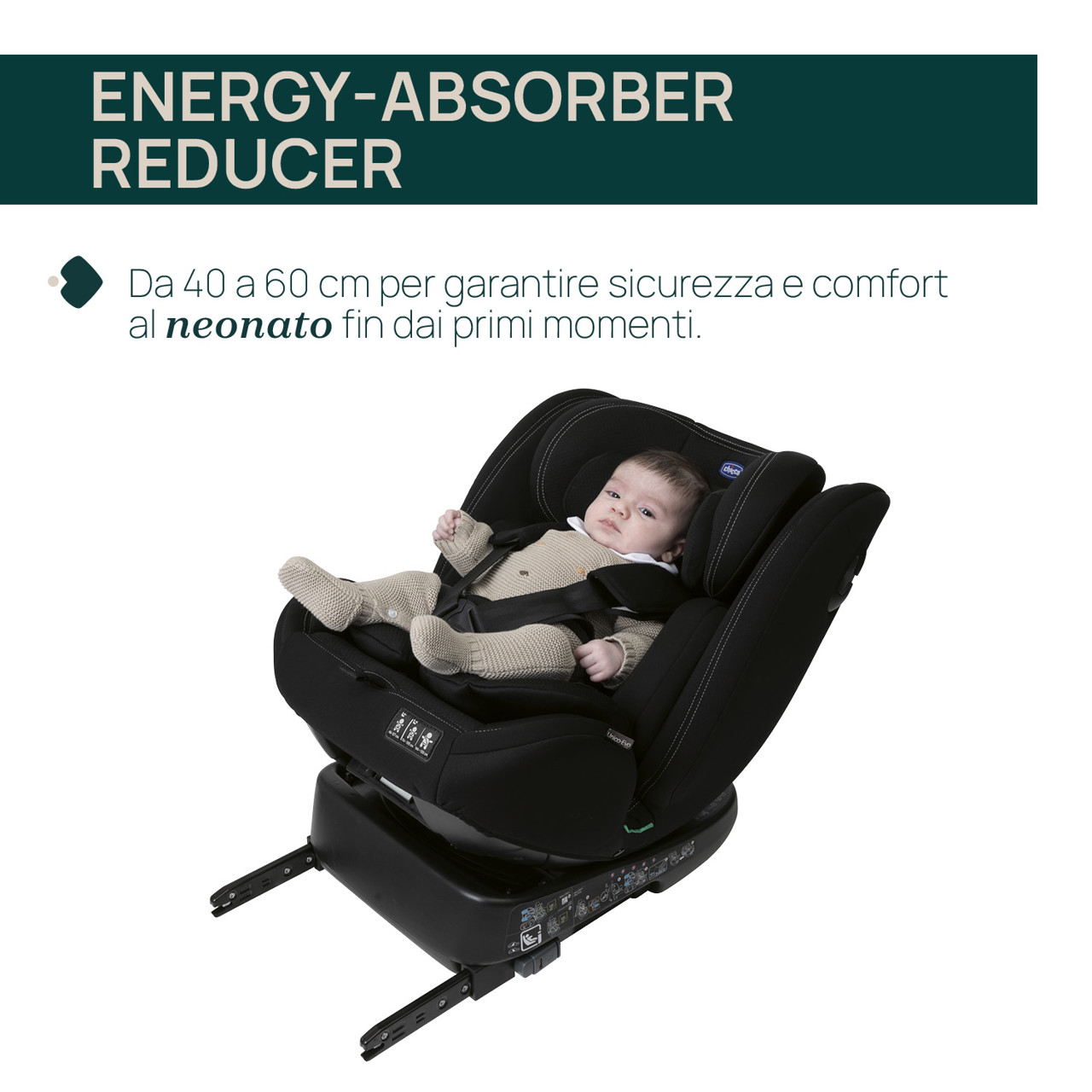 Seggiolino auto Unico Evo (40-150 cm) null - 8