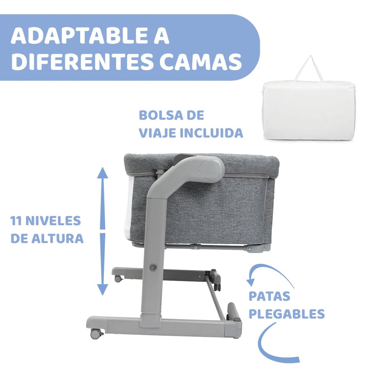 Cuna de Colecho Chicco Next2Me Magic Evo Chicco - 2