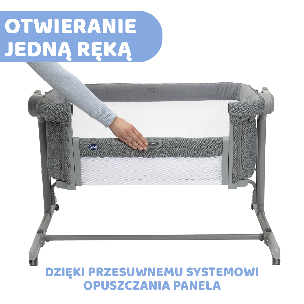 CHICCO NEXT2ME MAGIC EVO | ŁÓŻECZKO DOSTAWNE null - 1