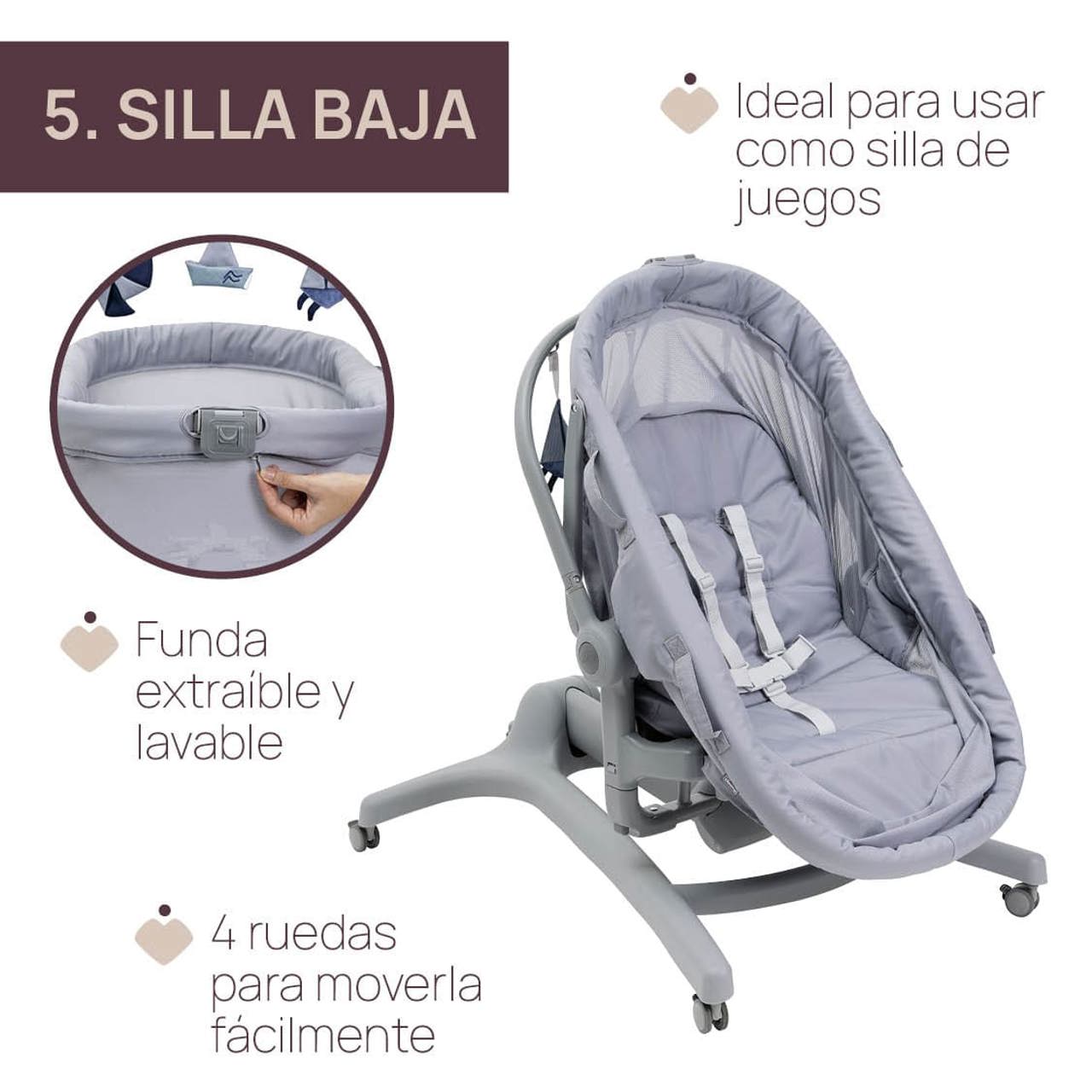 Baby Hug Pro 5 en 1 Chicco - 6