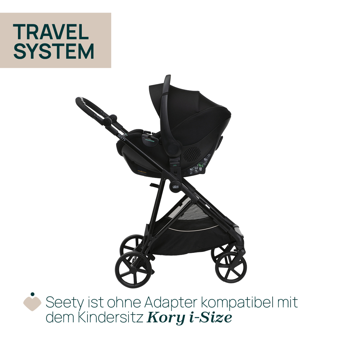 Seety, modularer Kinderwagen null - 9