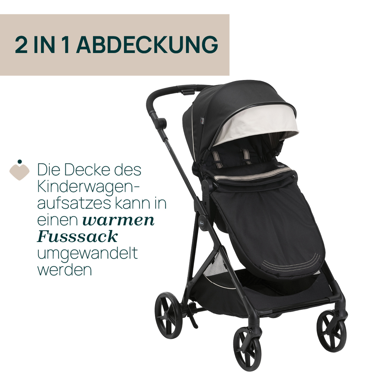 Seety, modularer Kinderwagen null - 8