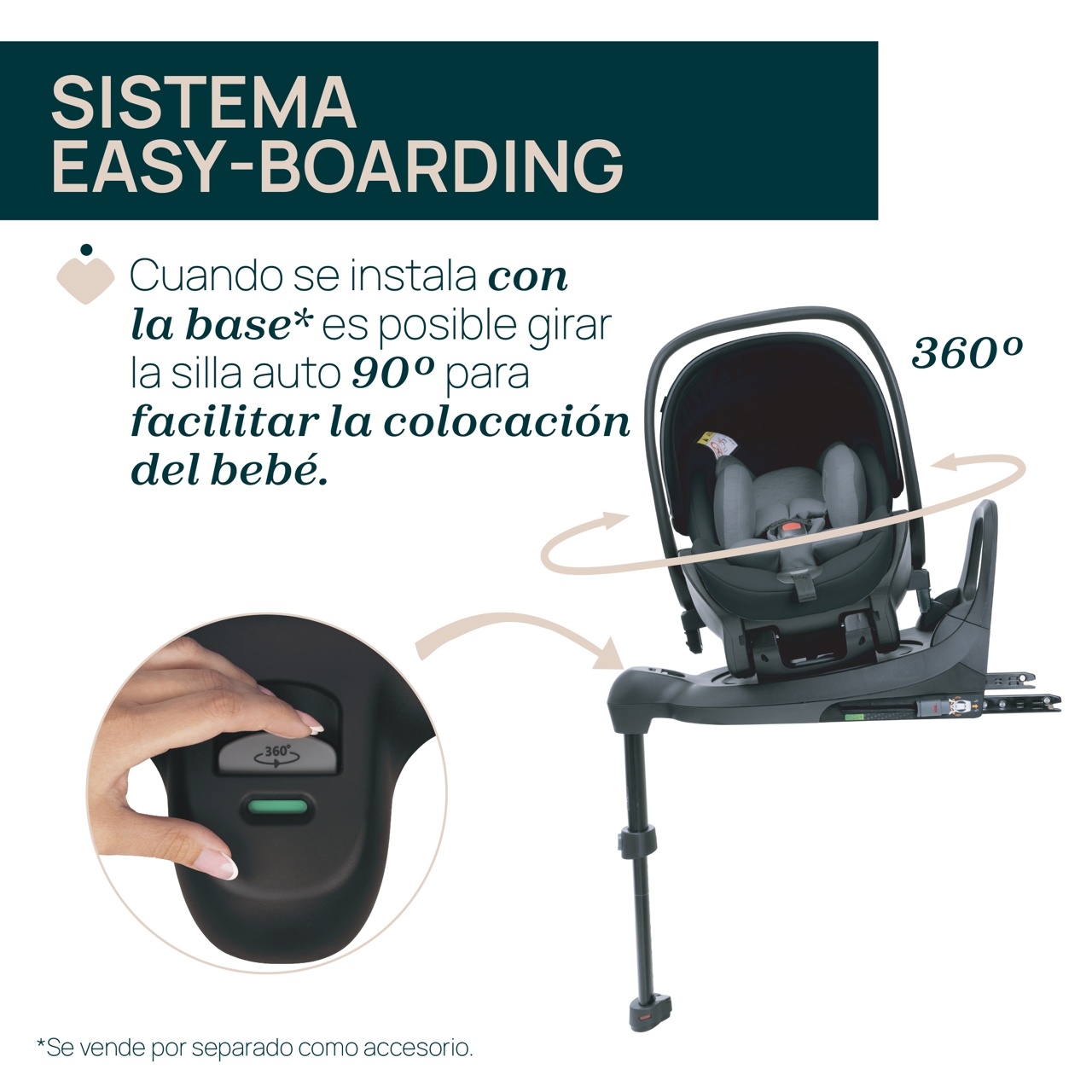 Trio Bellagio con capazo Flexi y First-Seat Recline image number 25