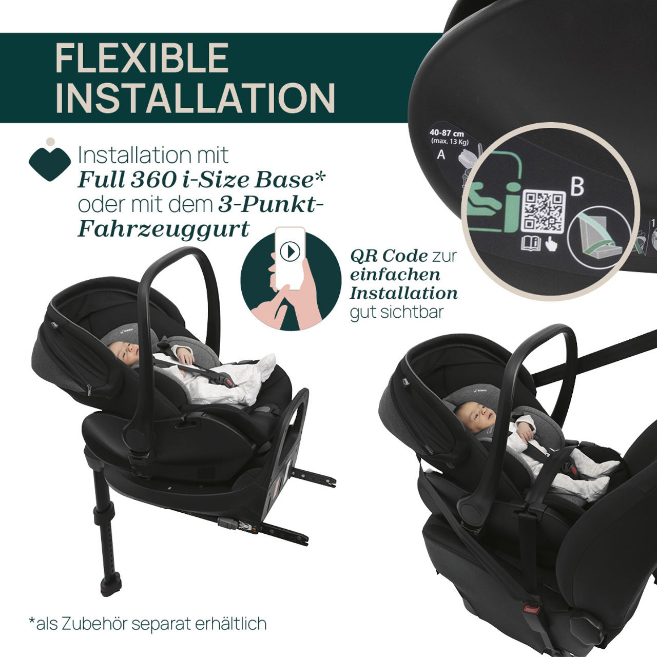 First Seat Recline i-Size (40-87 cm) null - 3