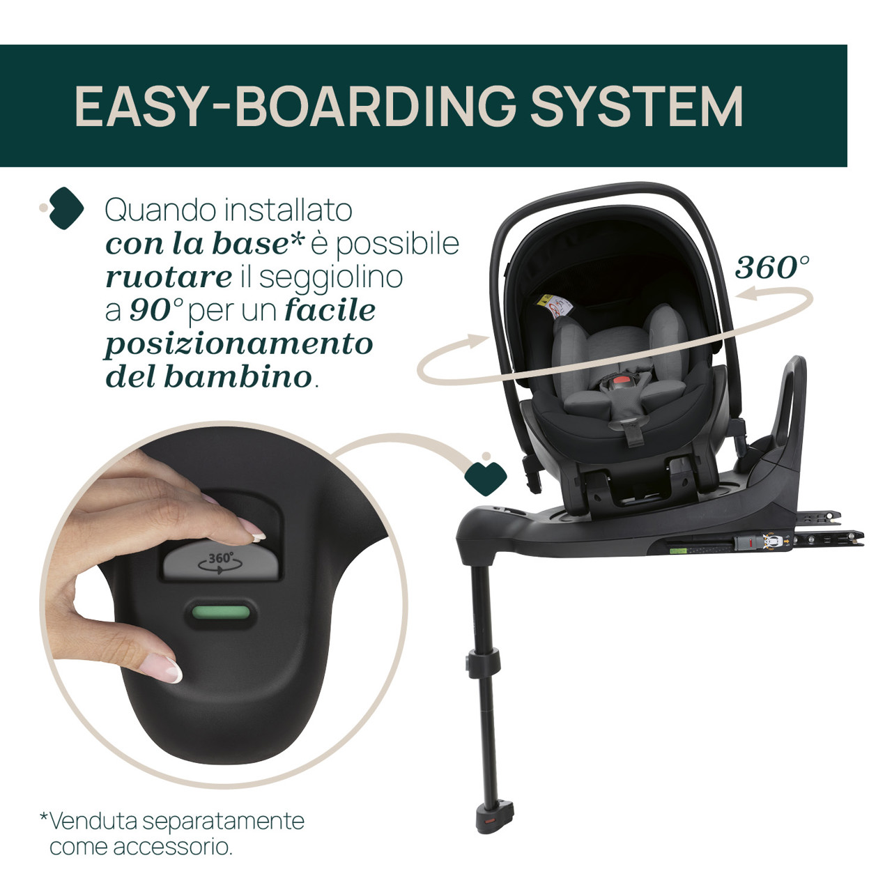 Seggiolino Auto First-Seat Recline i-Size (40-87 cm) null - 3