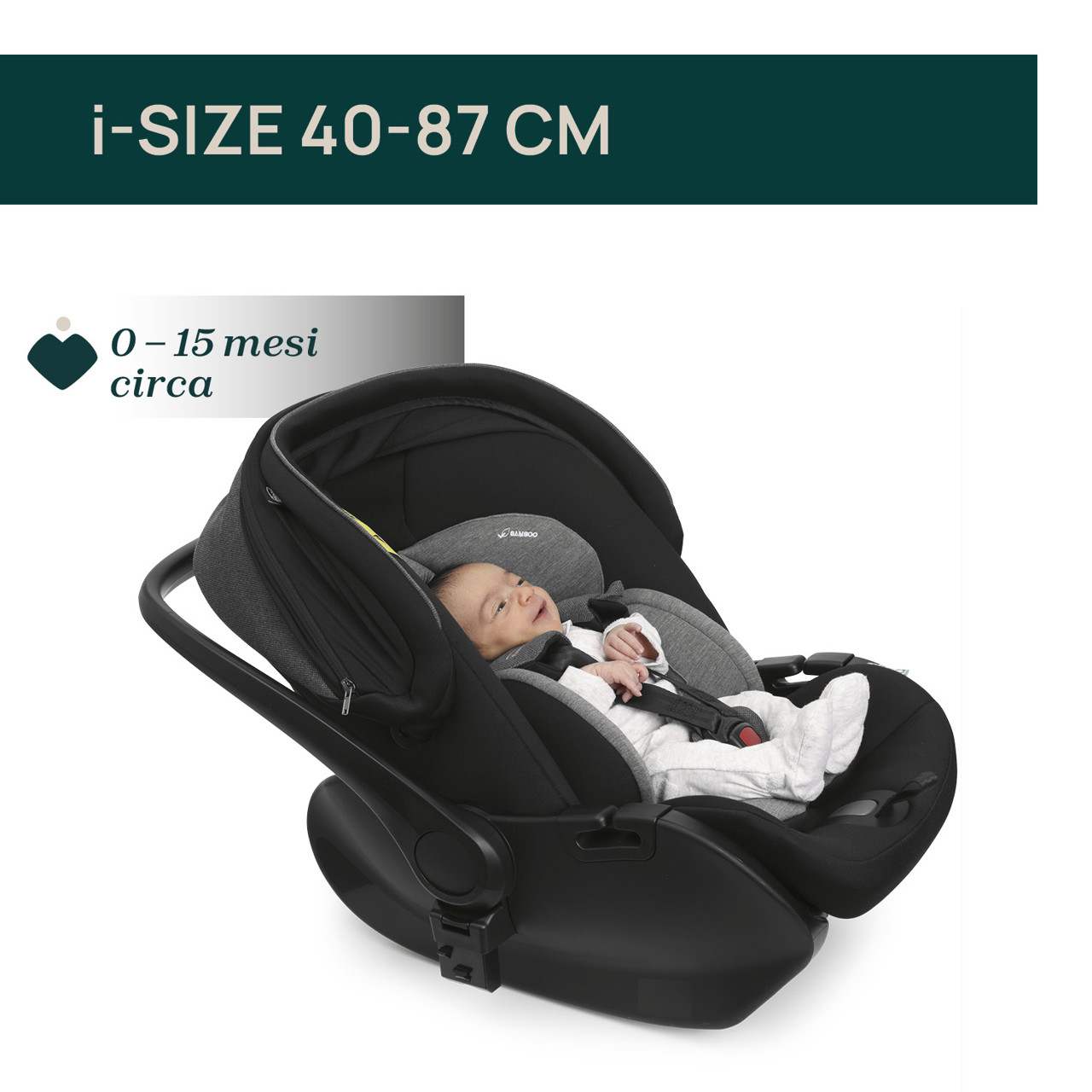 Seggiolino Auto First-Seat Recline i-Size (40-87 cm) null - 1