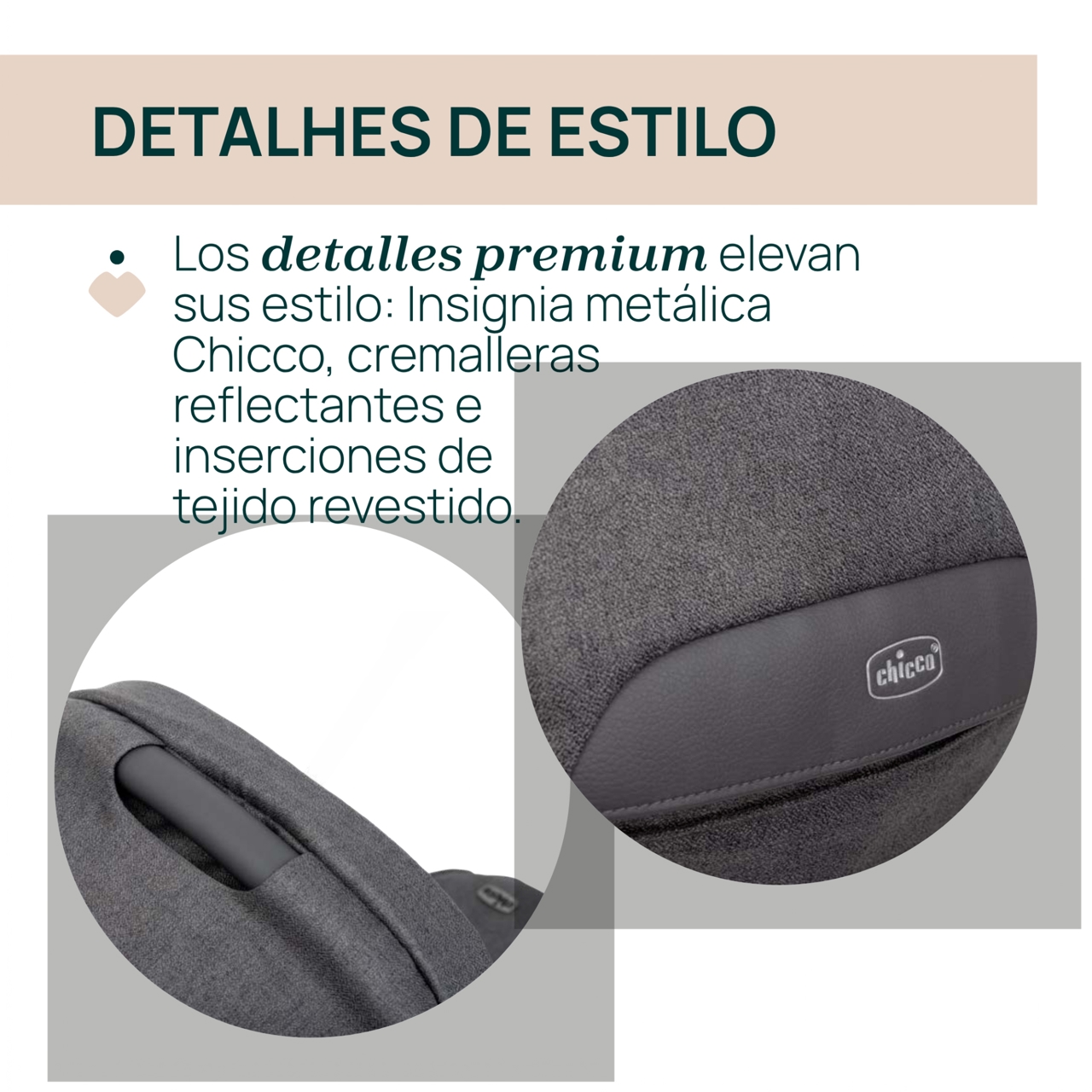 Trío Mysa c/ Gran Comfort y First Seat Recline Chicco - 16