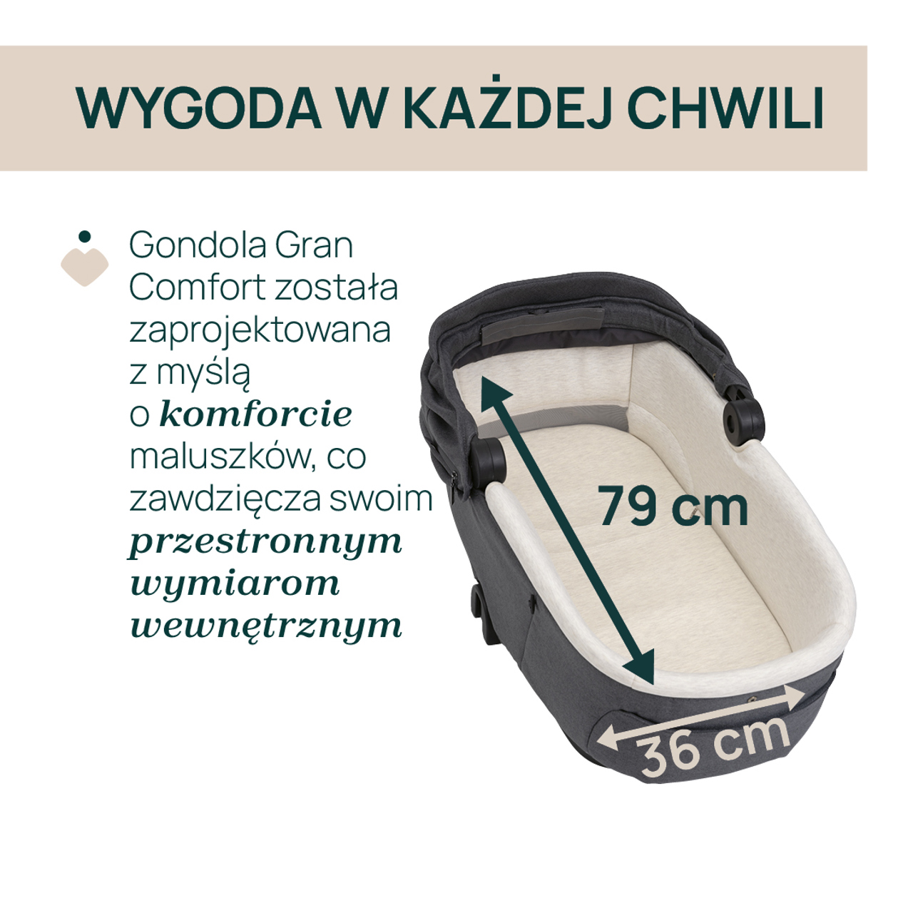 GONDOLA DO W&Oacute;ZKA GRAN COMFORT null - 1