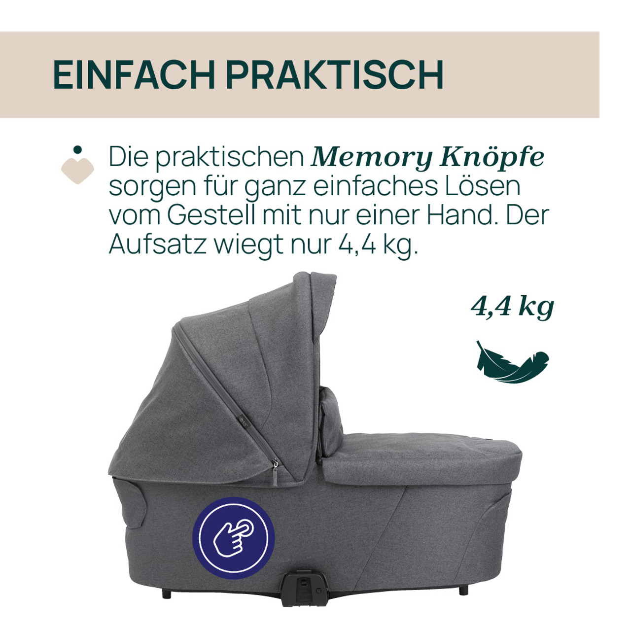 Kinderwagenaufsatz Flexi null - 2