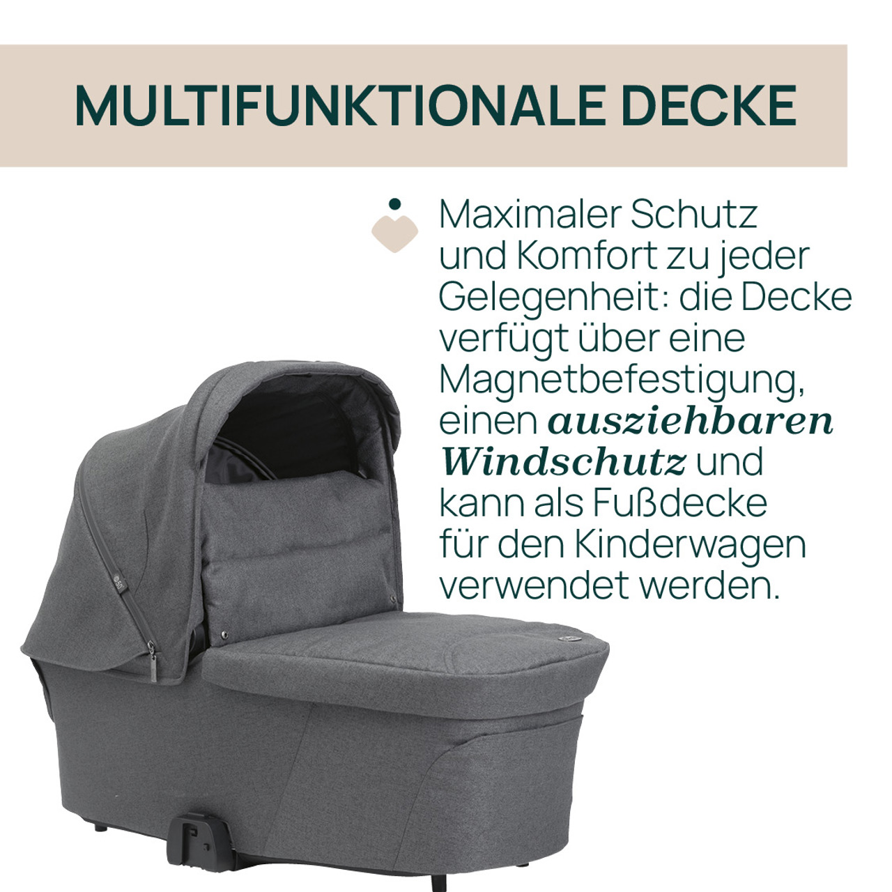 Kinderwagenaufsatz Flexi null - 5