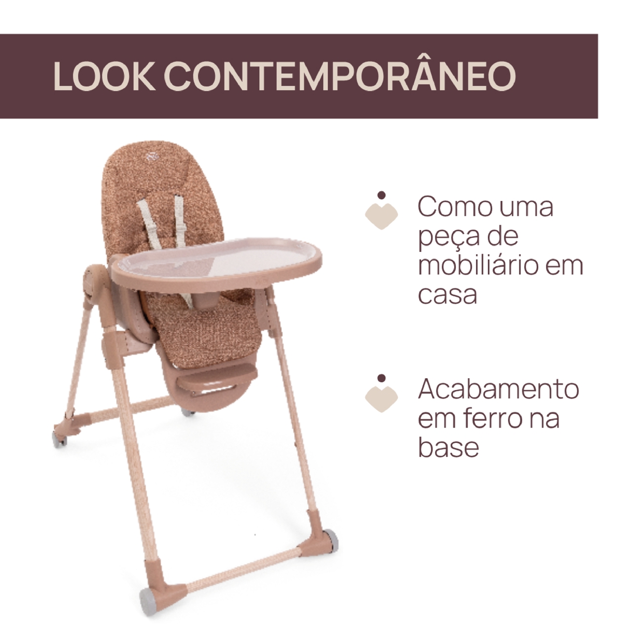 Cadeira de Papa Polly Armonia Chicco - 2