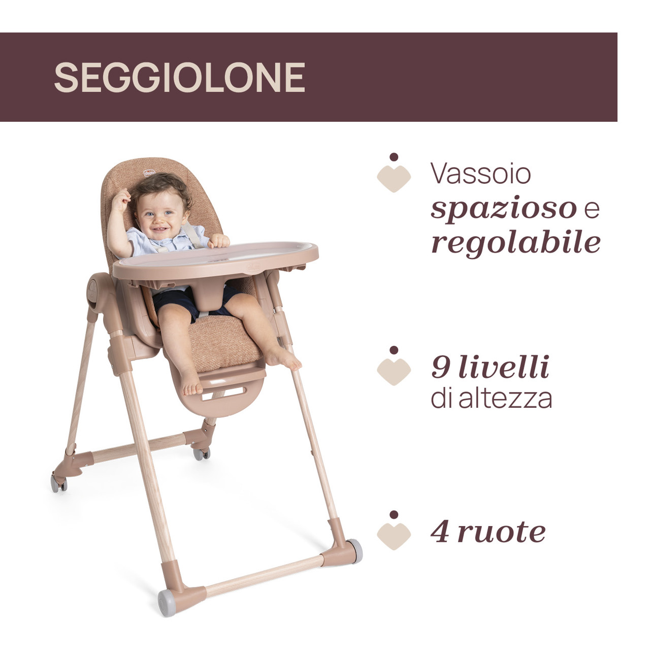 Seggiolone Polly Armonia Chicco - 4