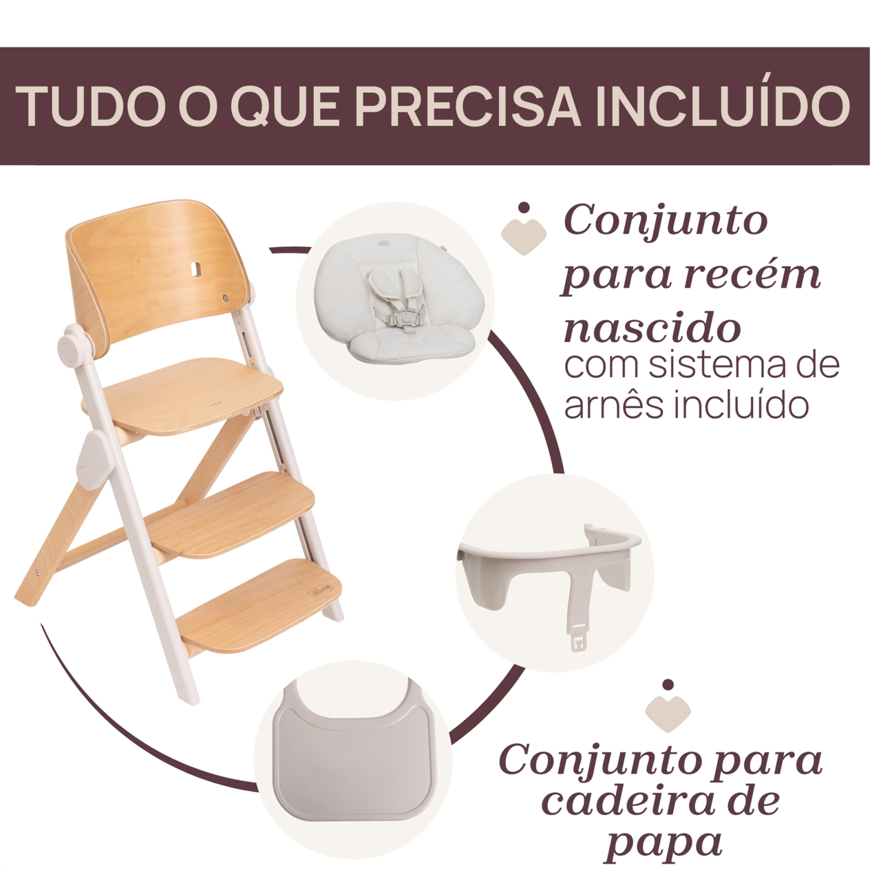 Cadeira de Papa Meraviglia Chicco - 2