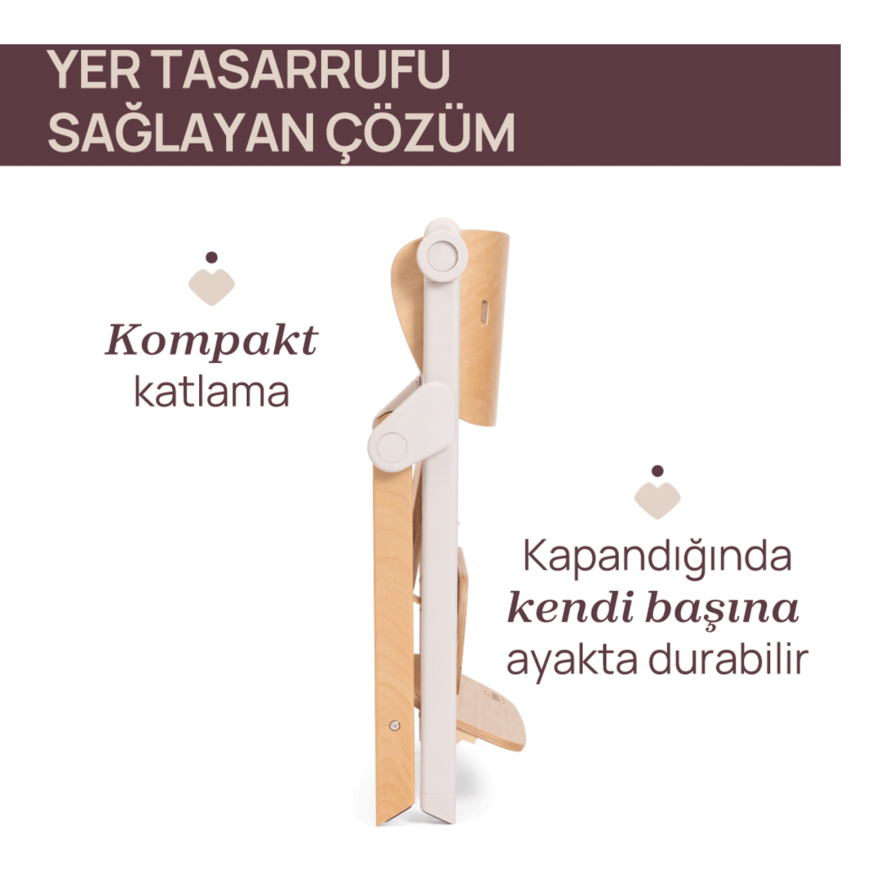 Meraviglia Evrimsel (B&uuml;y&uuml;yen) Mama Sandalyesi null - 3