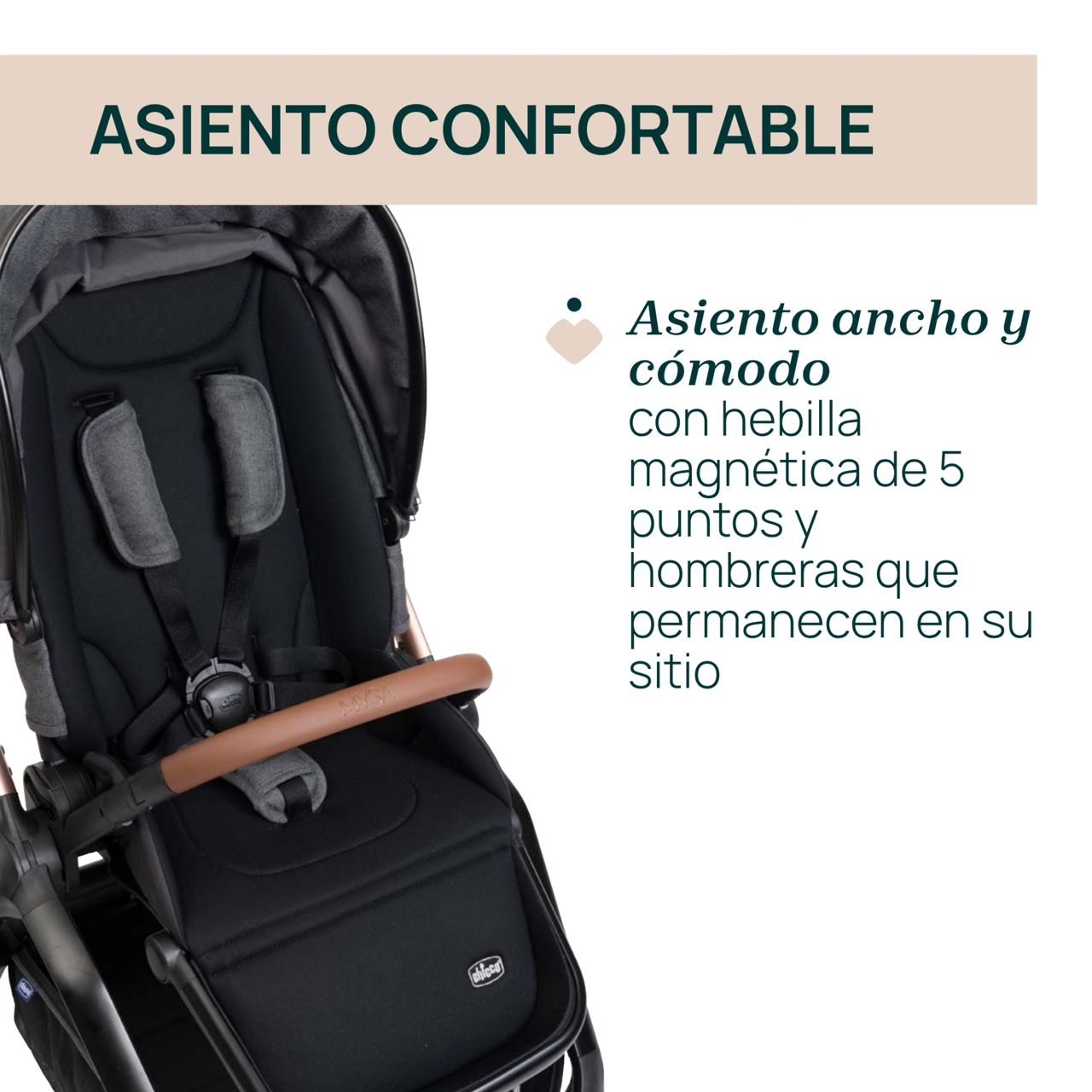 Trío Mysa c/ Gran Comfort y First Seat Recline Chicco - 9