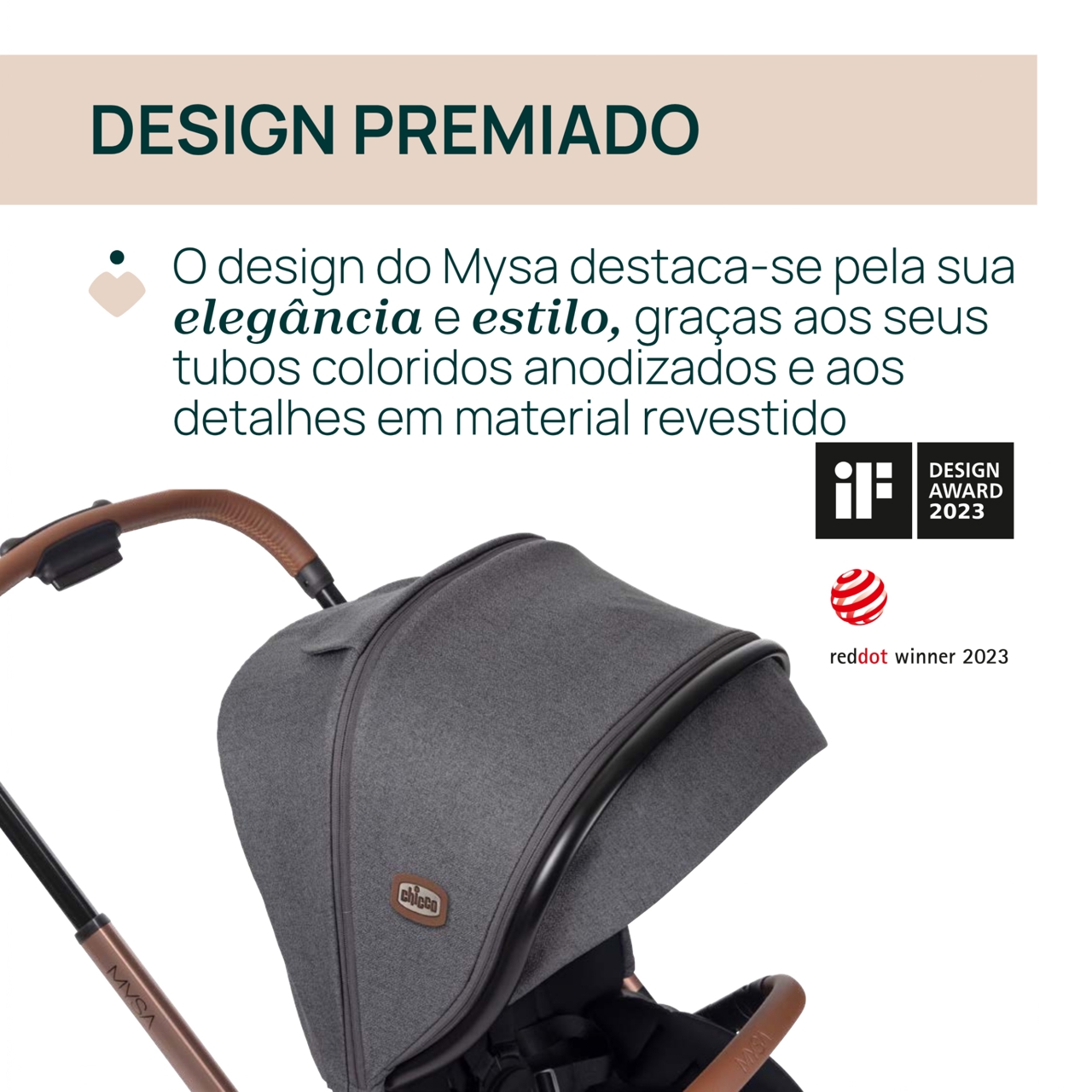 Trio Mysa com Alcofa Flexi e Cadeira Auto First-Seat Chicco - 4
