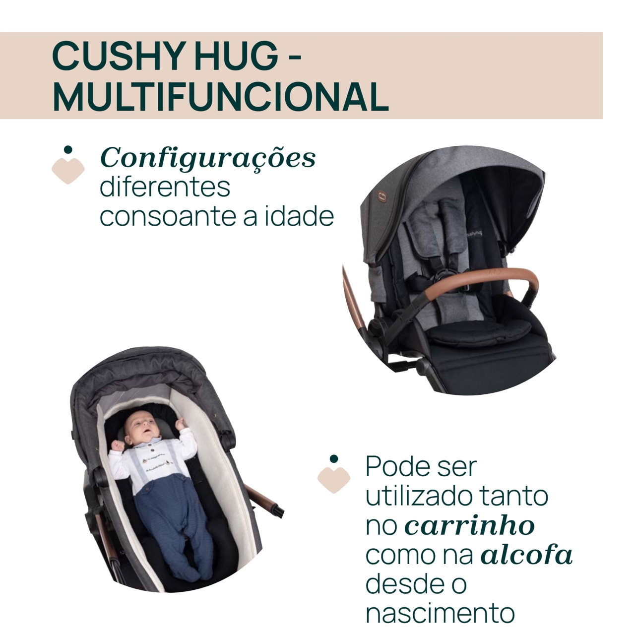 Trio Mysa com Alcofa Flexi e Cadeira Auto First-Seat Chicco - 6
