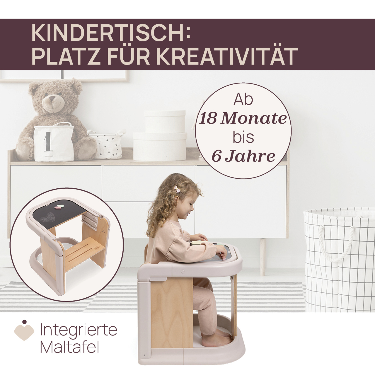 Mitwachsender Lernturm 4 in 1 Meraviglia null - 5