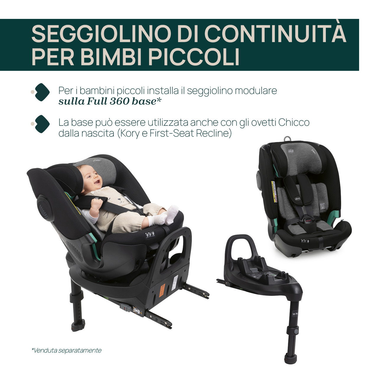 FullSeat 360 i-Size senza base (61-150 cm) null - 4