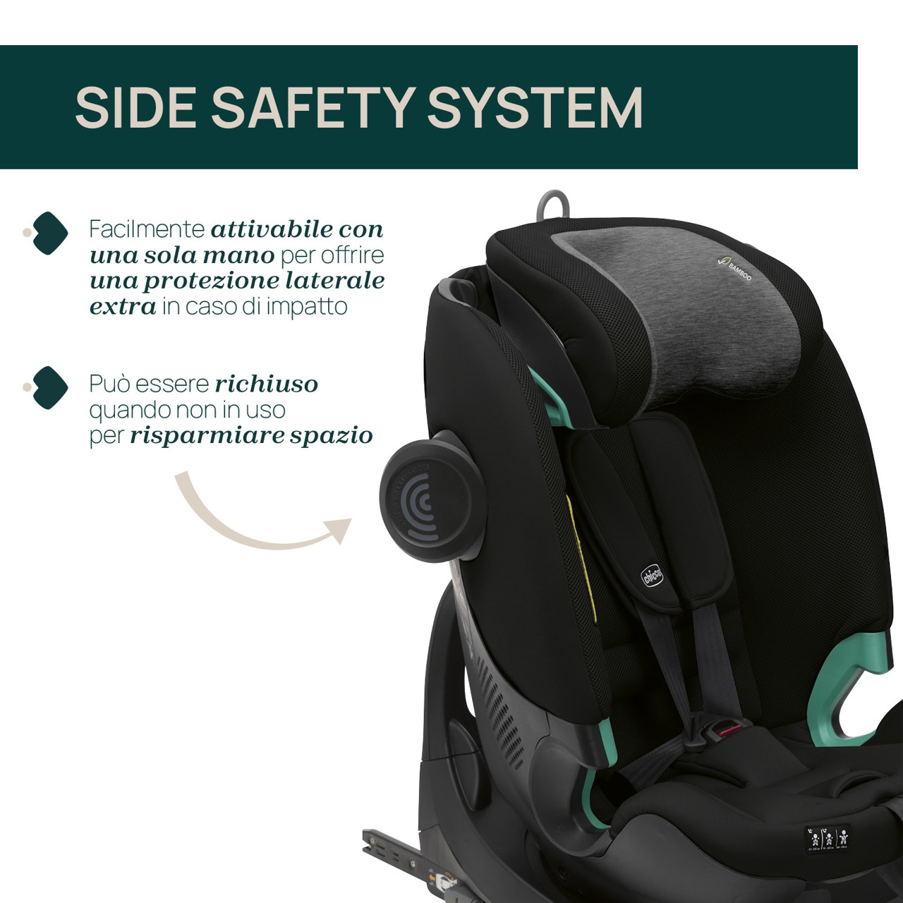 FullSeat 360 i-Size senza base (61-150 cm) Chicco - 5