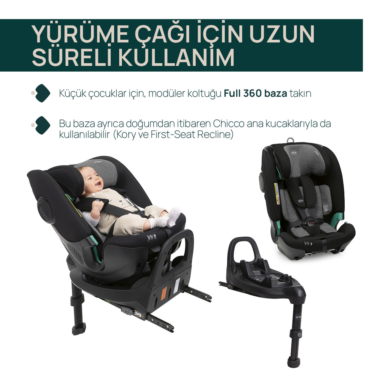 FULLSEAT 360 i-Size Oto Koltuğu null - 6