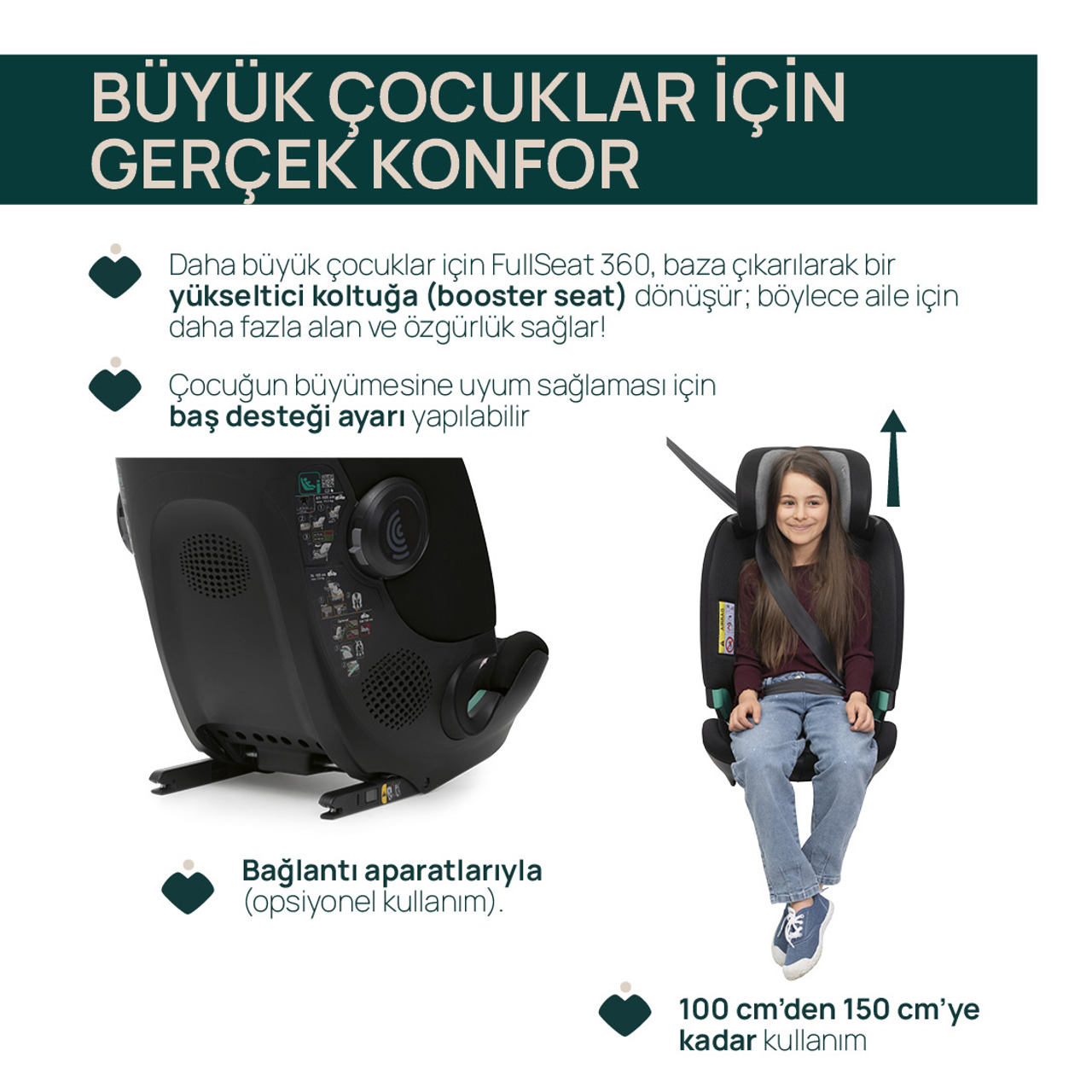 FULLSEAT 360 i-Size Oto Koltuğu null - 8