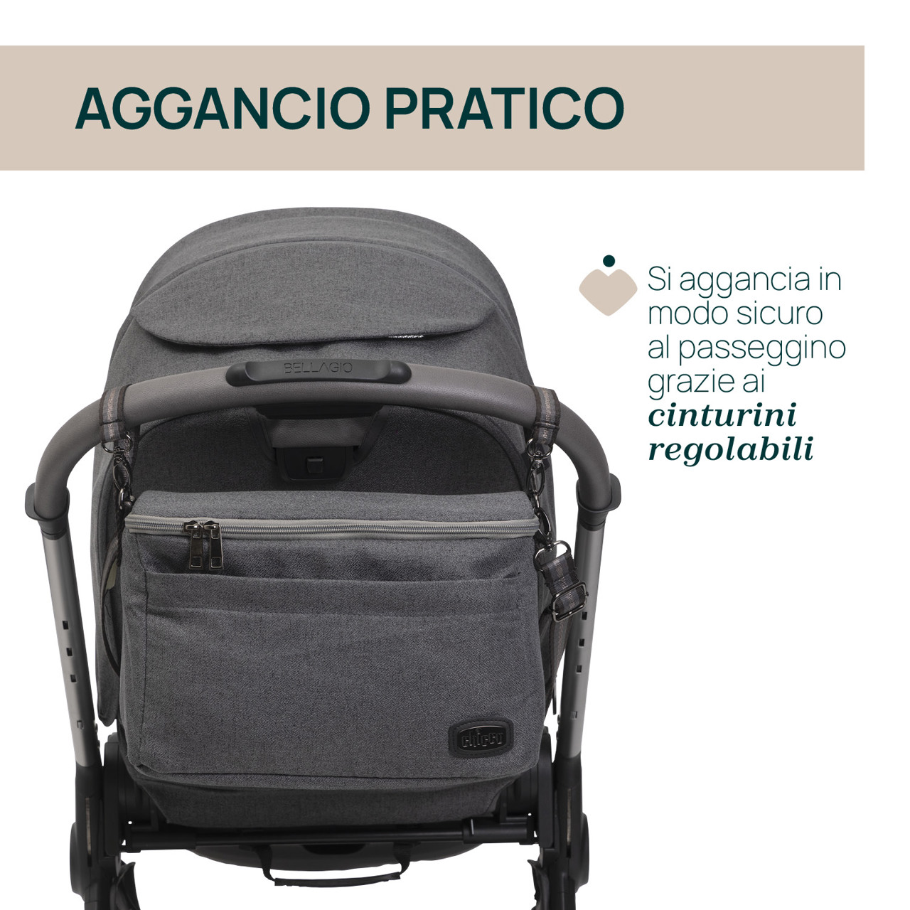 Organizzatore per passeggino Chicco - 1