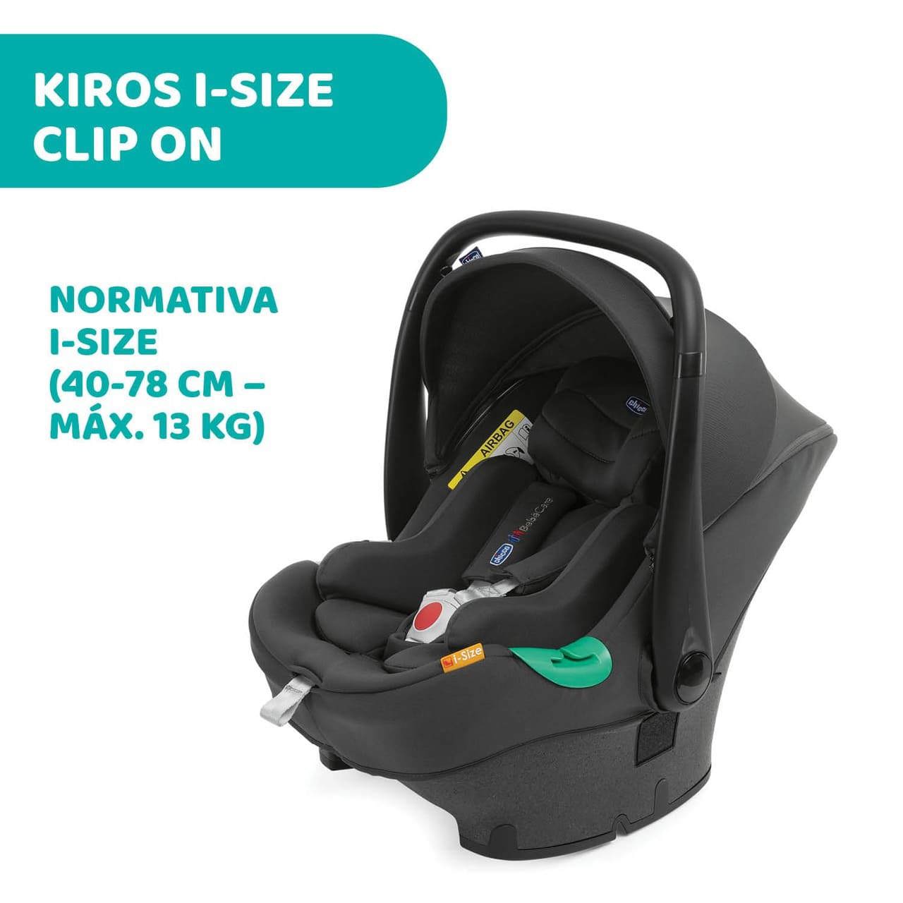Carrito Mysa i-Size Glam Re Lux Eco+ 3 Piezas Chicco - 19