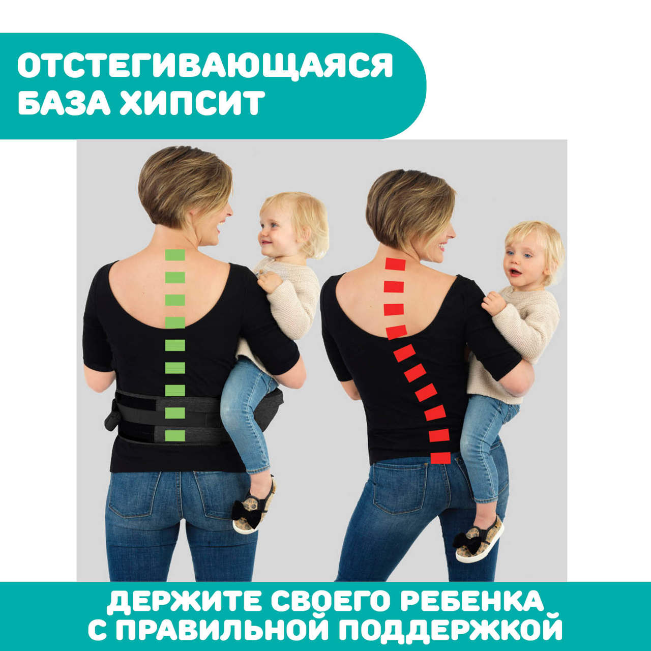 Переноска-трансформер HIP SEAT CARRIER  null - 4