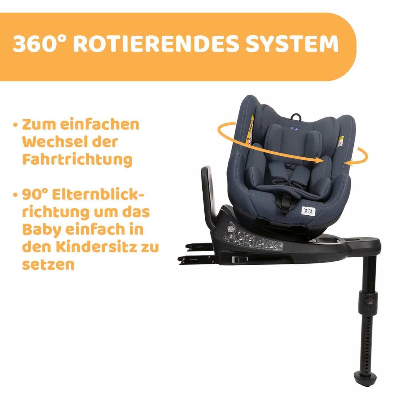 Seat2Fit i-Size (45-105 cm)