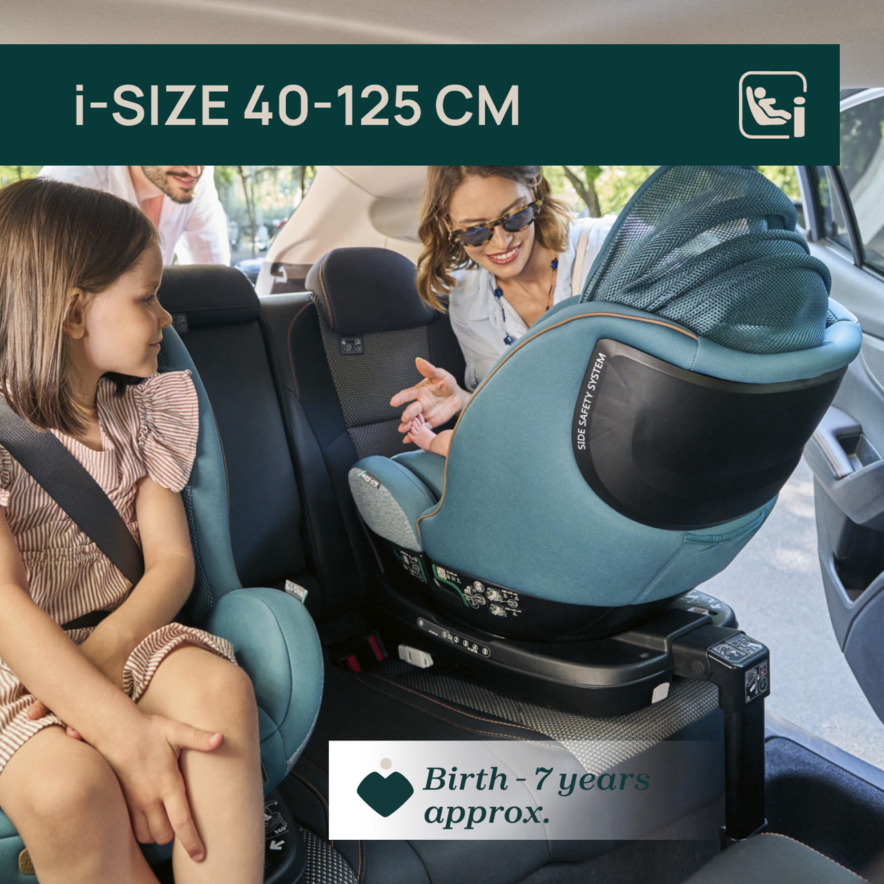 Seat3Fit i-Size Air Melange (40-125 cm) null - 8