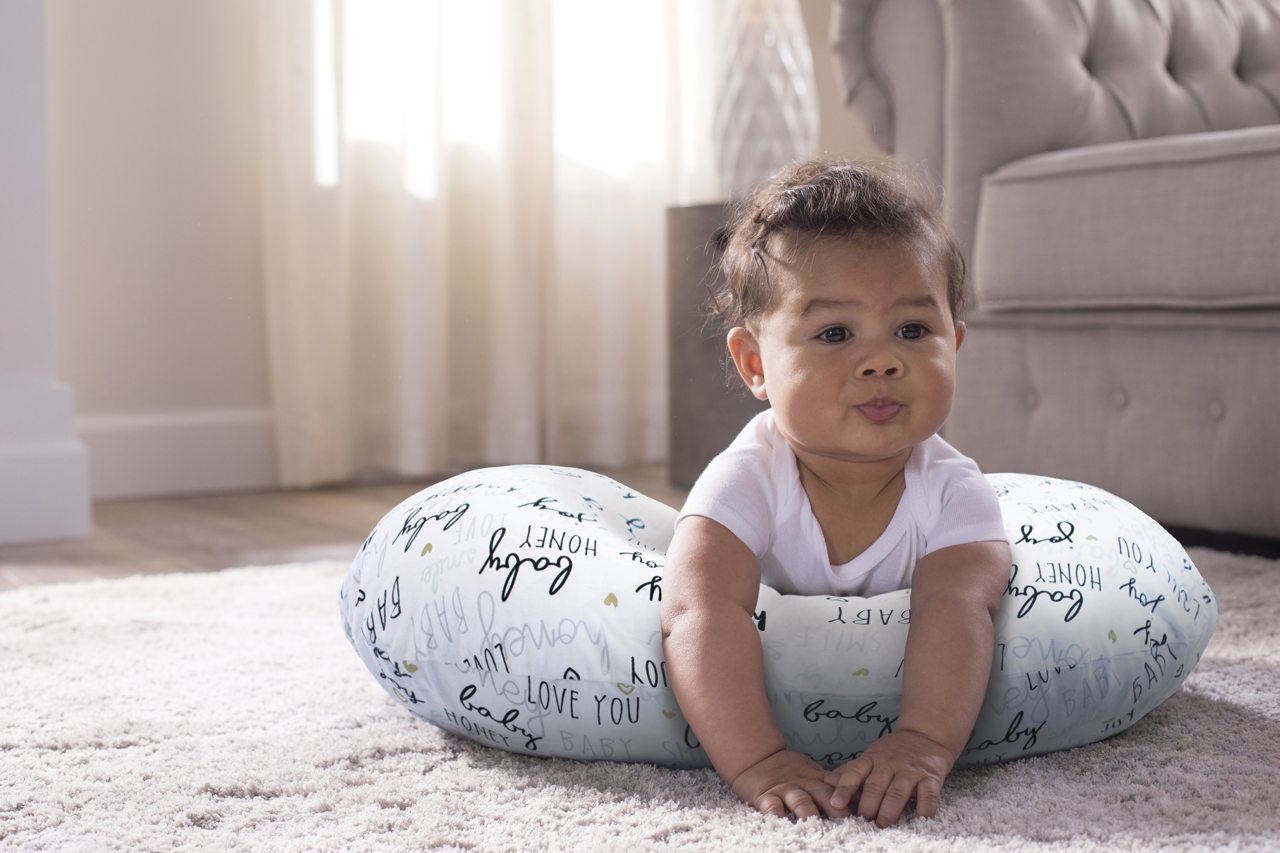 Подушка BOPPY Hello Baby для поддержки вскармливания null - 1