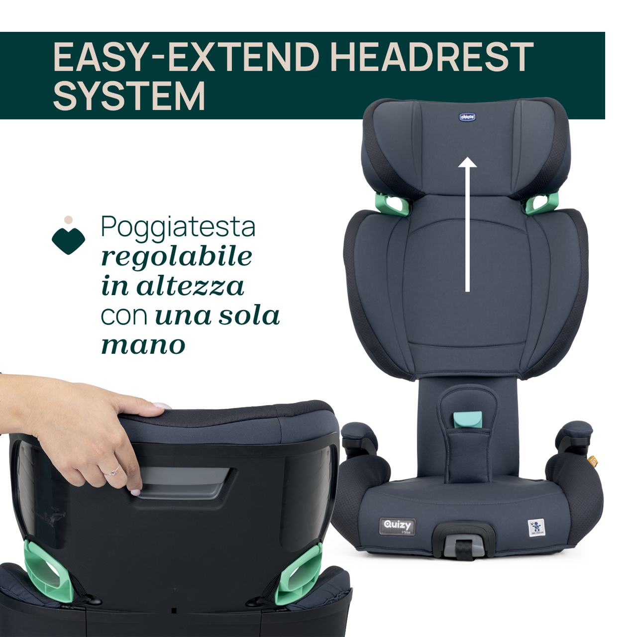 Seggiolino auto Quizy (100-150 cm) null - 4