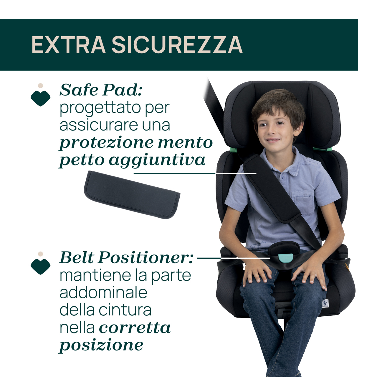 Seggiolino auto Quizy (100-150 cm) null - 2