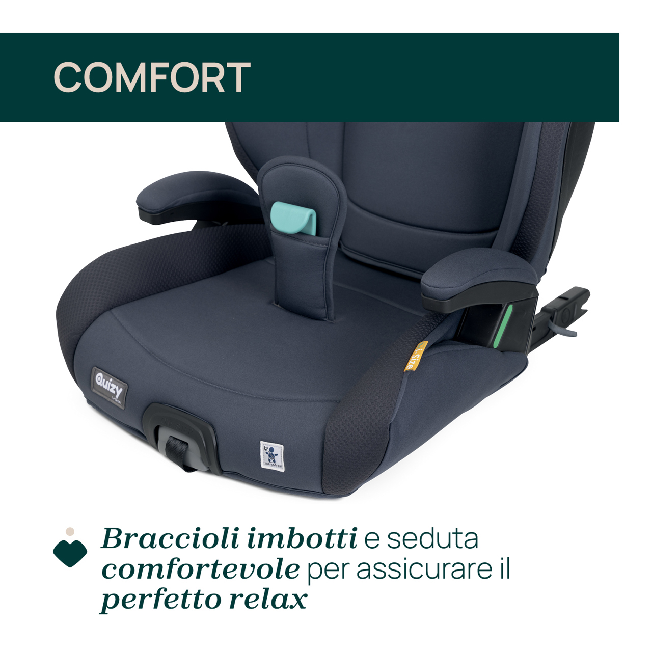 Seggiolino auto Quizy (100-150 cm) null - 6